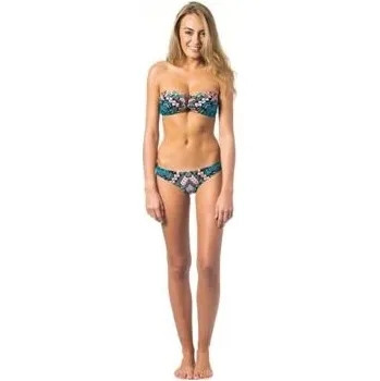 Dámské plavky Plavky Rip Curl FIESTA BANDEAU SET Black velikost S