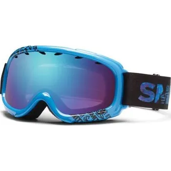 Snow brýle Smith GAMBLER Cyan Fader velikost O/S