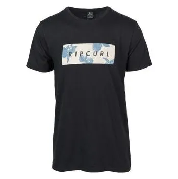 Tričko Rip Curl UNDERTONE YARD SS TEE Black velikost XL