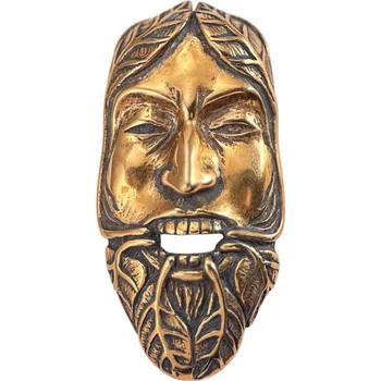 Přívěsek Drakkaria ZELENÝ MUŽ, pán lesa a cyklu života, přívěšek, bronz