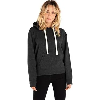 Pánská mikina Mikina Rip Curl MADE FOR WAVES HOODED FLEECE Black Marled velikost M