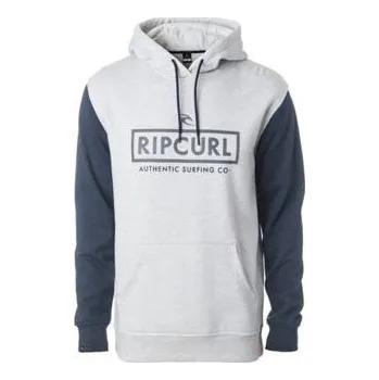 Pánská mikina Mikina Rip Curl CORP BLOC HOODED White Marle velikost L