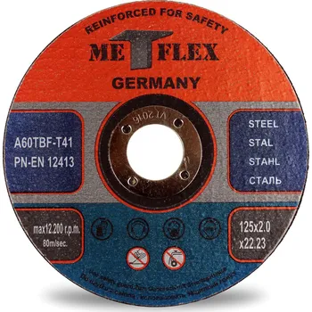 Řezný kotouč Kotouč Metflex MXMC12520 na kov 125/2 mm
