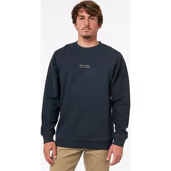 Pánská mikina Mikina Rip Curl SWC FLOWER POWER CREW Washed Black velikost L