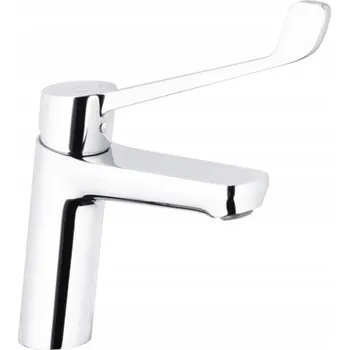 Vodovodní baterie Stojánková umyvadlová baterie KFA Armatura Medico New stříbrná