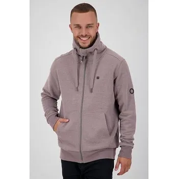 Pánská mikina Mikina Alife and Kickin ELIASAK Shiitake velikost 3XL