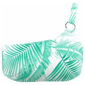 Dámské plavky Plavky Barts PALMSY ONE SHOULDER TOP Green velikost 40