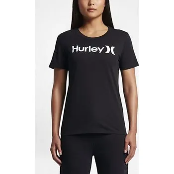 Tričko Hurley ONE AND ONLY PERFECT CREW Black velikost M