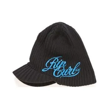 Čepice Zimní čepice Rip Curl PEAK REVO BEANIE BOYS Black velikost O/S