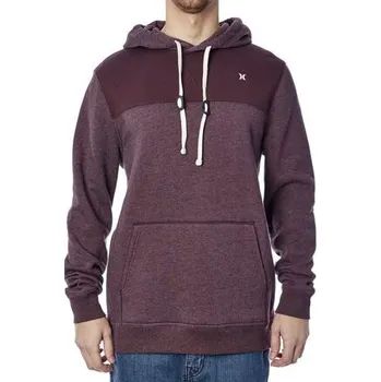 Pánská mikina Mikina Hurley MATARO Mahogany velikost M