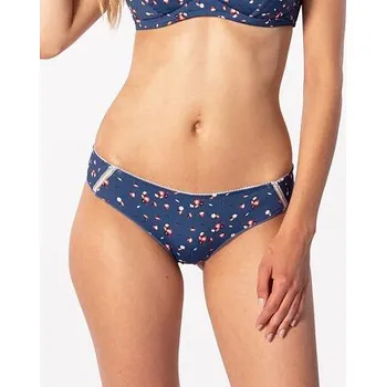 Dámské plavky Plavky Rip Curl BEACH NOMADIC CHEEKY PANT Dark Blue velikost XL