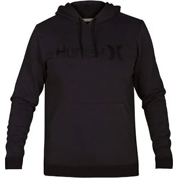 Pánská mikina Mikina Hurley SURF CHECK ONE & ONLY PULLOVER Black Heather/(Black) velikost M