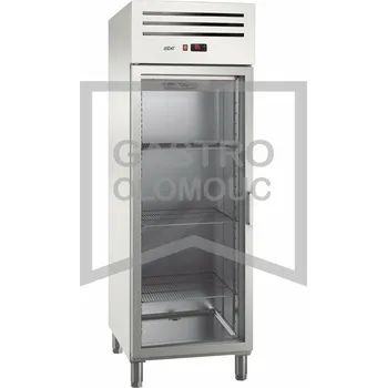 Asber Skříň chladící ECP-701 HC GD L GN 2/1 GLASS Varianta: Skříň chladící ECP-701 HC GD L GN 2/1 GLASS