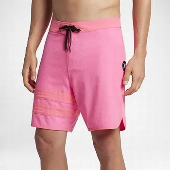 Pánské kraťasy Plavky Hurley PHANTOM BLOCK PARTY HEATHER2.0 Neon Pink velikost 32