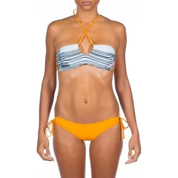 Dámské plavky Plavky Rip Curl SURF STORY BANDEAU SET Orange velikost M