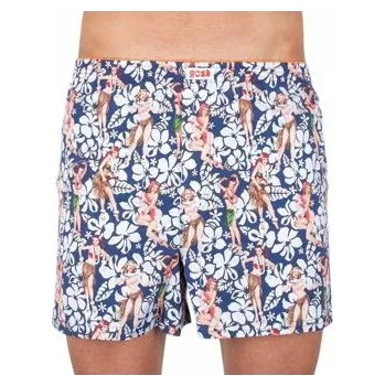 Boxerky Spodní prádlo Gosh TRENÝRKY GOSH Modrá (Hawaii) velikost S