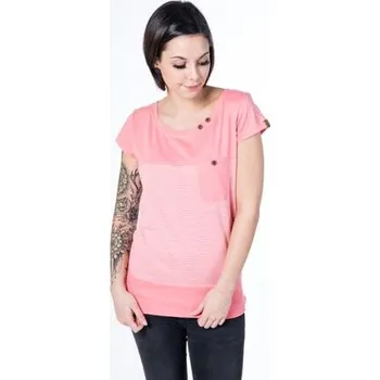 Tričko Alife and Kickin CORA B Coral Stripes velikost XS