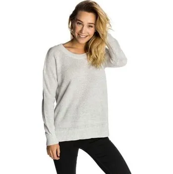 Pánská mikina Svetr Rip Curl WANDERER CREW SWEATER Light Grey Heat velikost S