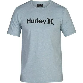 Pánská móda Tričko Hurley DRI-FIT CORONADO TOP S/S Lt Blue Heather velikost L
