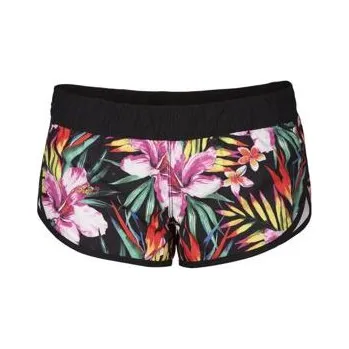 Dámské plavky Plavky Hurley SUPERSUEDE GARDEN BEACHRIDER Black velikost M