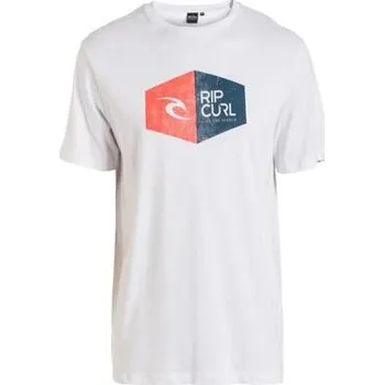 Tričko Rip Curl 3D ICON TEE Optical White velikost L