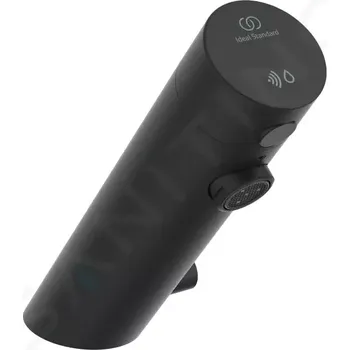 Vodovodní baterie Ideal Standard SensorFlow Senzorová umyvadlová baterie se směšovačem, síťové napájení, hedvábná černá, A7558XG