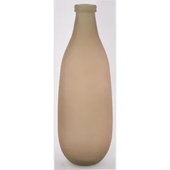 Váza Váza MONTANA, 40cm|3,35L, hnědá matná|Vidrios San Miguel|Recycled Glass
