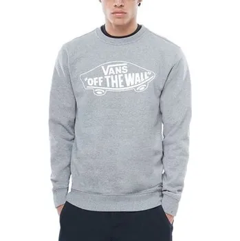 Pánská mikina Mikina Vans OTW CREW Concrete Heather-Whi velikost L