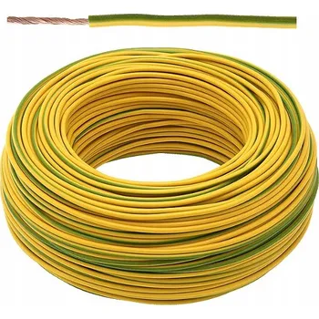 elektrický kabel Flexibilní Kulatý kabel (pramen) LgY Elektrokabel 1 x 1,5
