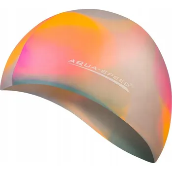Plavecká čepice pro dospělé Silikonová Aqua Speed vícebarevná