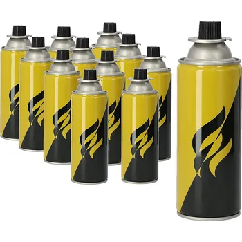 Outdoor vaření PLYNOVÁ KARTUŠE NÁPLŇ DO VAŘIČE HOŘÁKU 12 KS