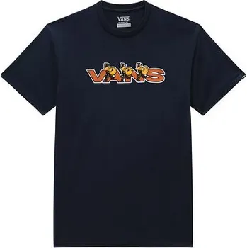Tričko Vans MARCHING VANS LOGO SS TEE Navy velikost XL