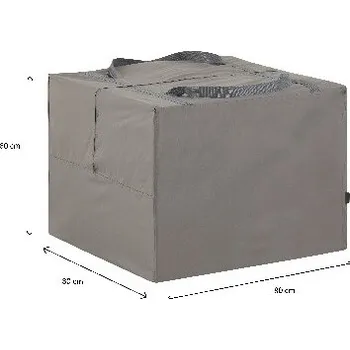 Přehoz na lůžko Madison MADISON Přehoz na polštáře 80x80x60, šedá (DOPRODEJ)|grey