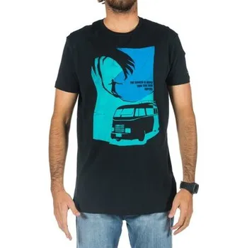 Tričko Rip Curl GREAT OCEAN S/S TEE Black velikost L