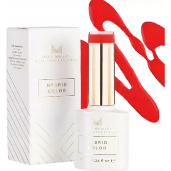 Lak na nehty Hybrid Color | 507 Fire | hybridní lak na nehty | 7,5 ml | UV