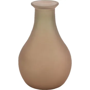 Váza Váza LISBOA, 31cm, hnědá matná|Vidrios San Miguel|Recycled Glass