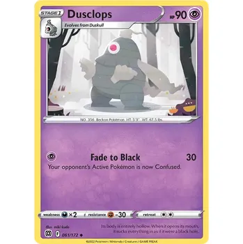 Sběratelská karetní hra Pokémon TCG Dusclops 061/172
