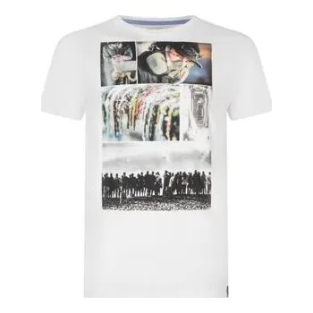 Tričko Animal SPRAYY White velikost L