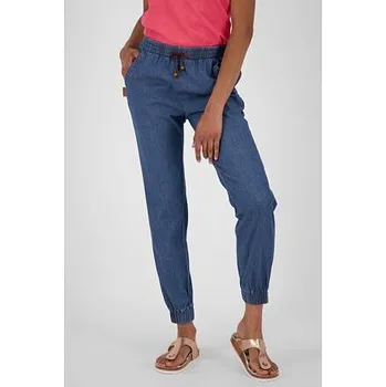 Dámské kalhoty Kalhoty Alife and Kickin ALICIAAK DNM A Dark Denim velikost M