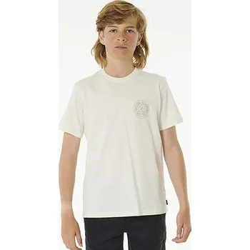 Tričko Rip Curl STAPLER TEE -BOY Bone velikost 12