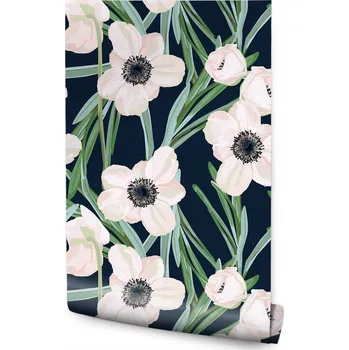 Fototapeta Tapeta Květiny - Sasanka na Tmavém Pozadí /1057002083