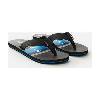 Dámská obuv žabky Rip Curl RIPPER OPEN TOE Black/Grey/Blue velikost 45.0