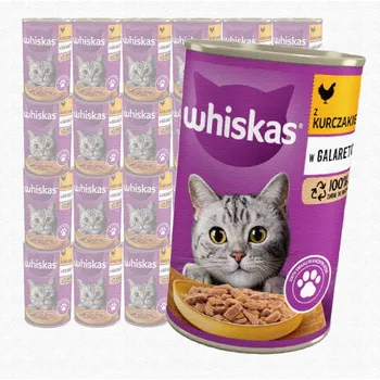 Krmivo pro kočku Whiskas Adult konzerva pro kočky kuřecí 24x400 g