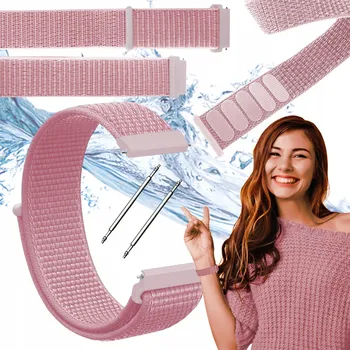 Příslušenství k chytrým hodinkám Řemínek pro Xiaomi Amazfit GTS 4 chytré hodinky růžový řemínek 20mm