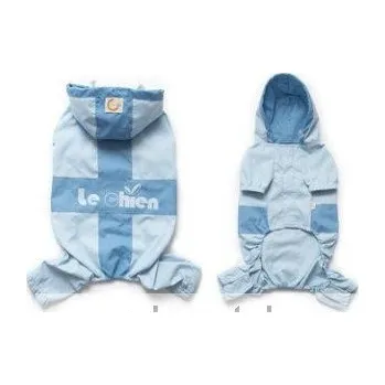 Obleček pro psa Obleček pro psy kombinéza šusťáková Le Chien světle modrá Velikost: 26 cm