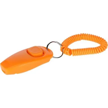 tréninková pomůcka pro psa Výcvikový clicker (klikr) s píšťalkou