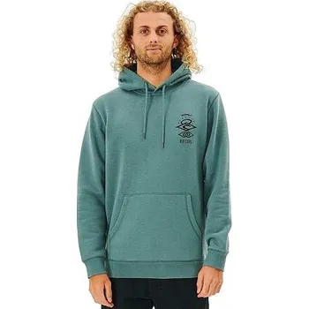 Pánská mikina Mikina Rip Curl SEARCH ICON HOOD Blue Stone velikost XL