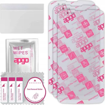 Pouzdro na mobilní telefon 3x Hybridní Sklo pro LG K10, alternativa tvrzeného skla, flexibilní