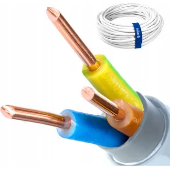 elektrický kabel Instalační elektrický kabel YDY Hilark 3žilový 2,5 mm2 50 m