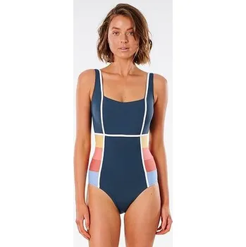 Dámské plavky Plavky Rip Curl GOLDEN STATE GOOD ONE PIECE Navy velikost L